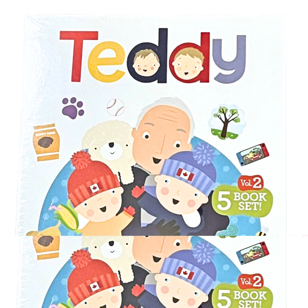 New Teddy Vol. 2 5-Book Illustrated Box Set Picture Books Ryan Cohen - Picture 2 of 8
